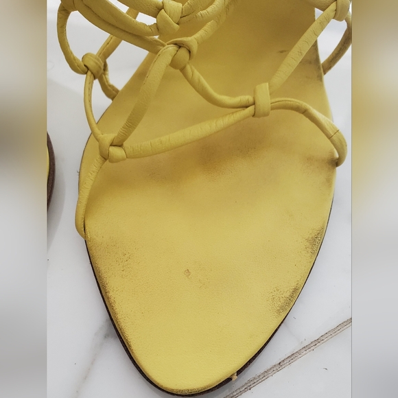 PRADA - size 39 1/2 -sandals- shoes-heels -leather- - Picture 4 of 9